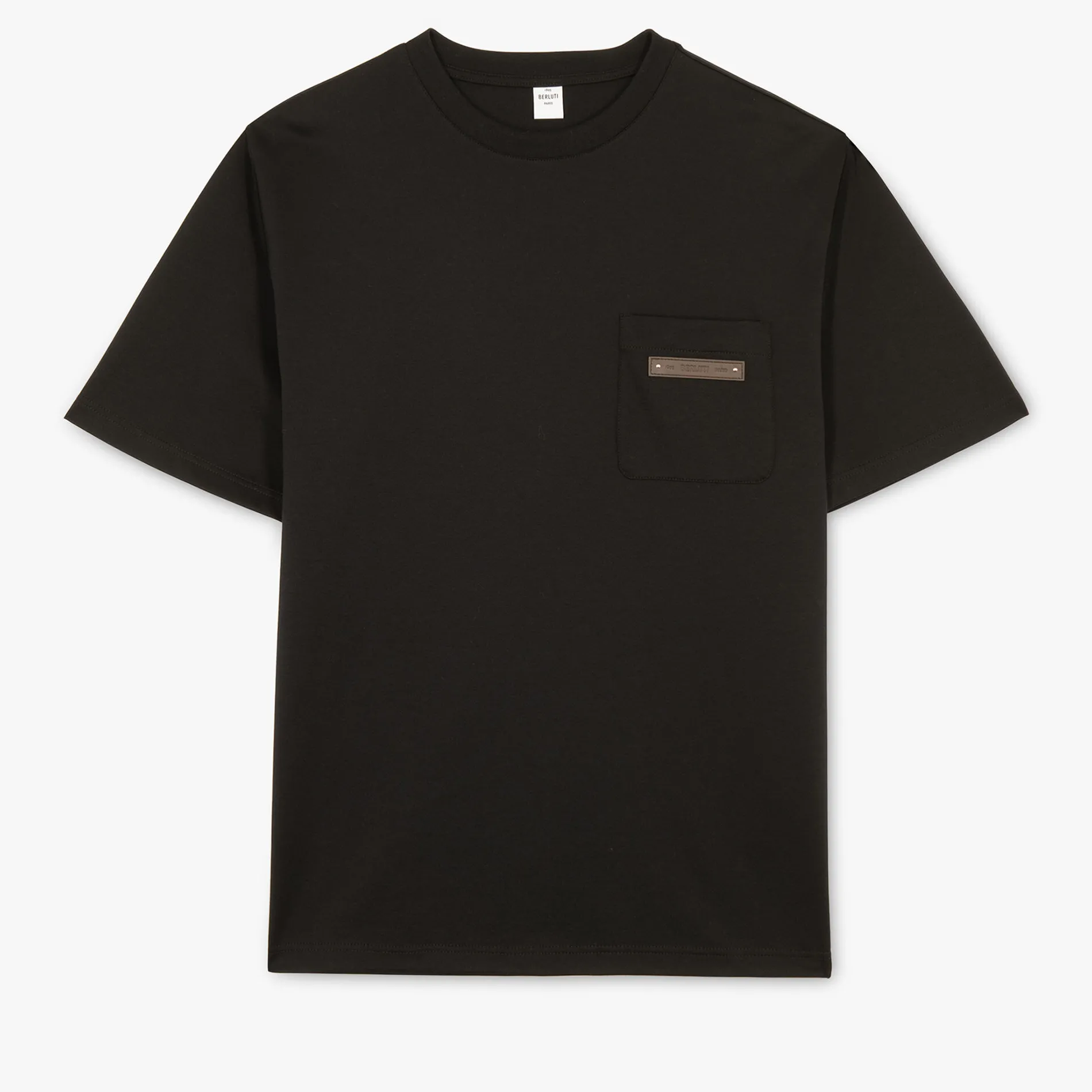 Berluti T-Shirt Avec Détails En Cuir | Polos & T-shirts