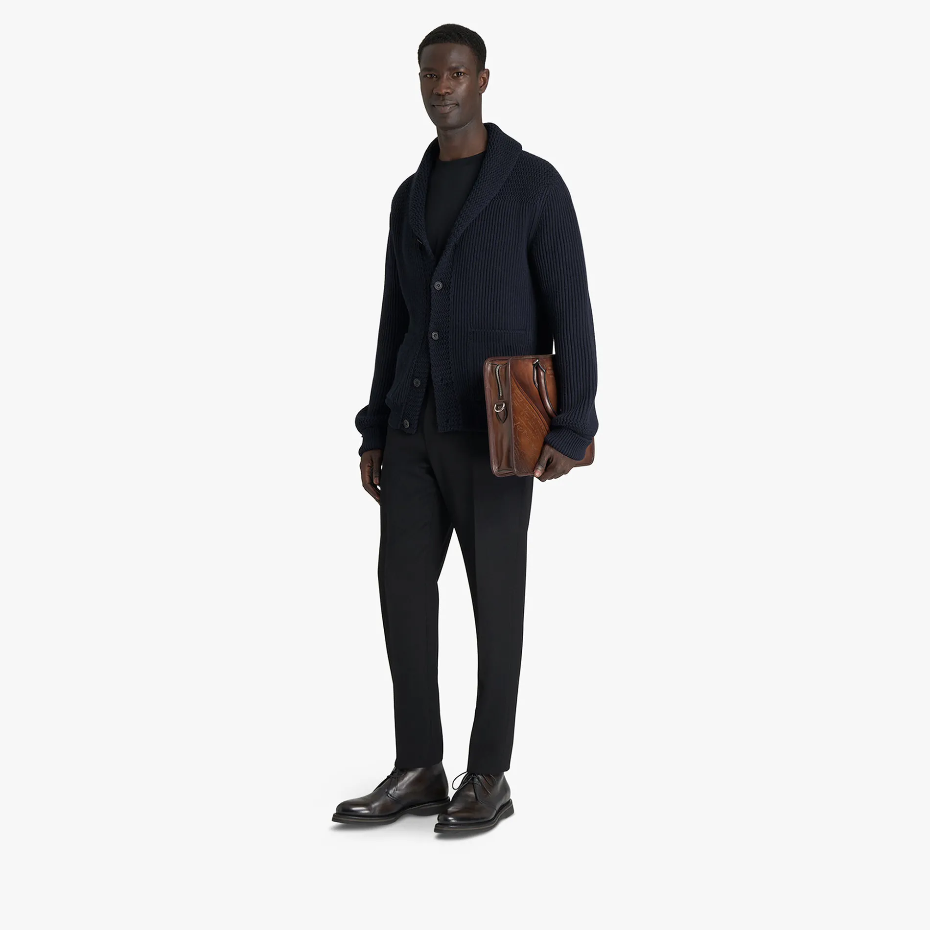 Berluti T-Shirt Avec D&eacute;tails En Cuir | Polos & T-shirts