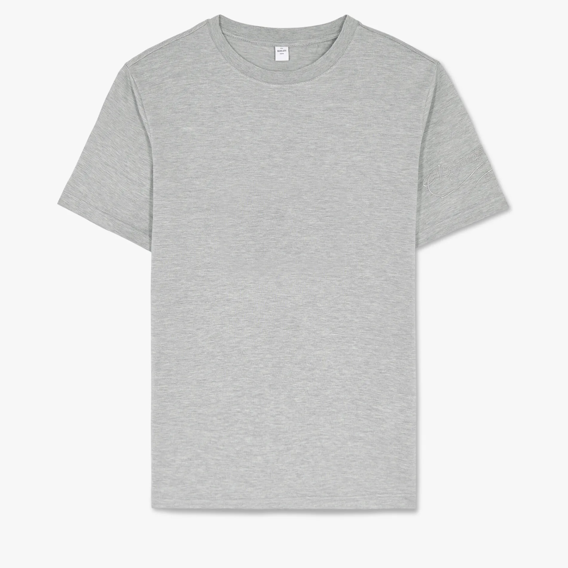 Berluti T-Shirt En Soie Et Coton | Polos & T-shirts