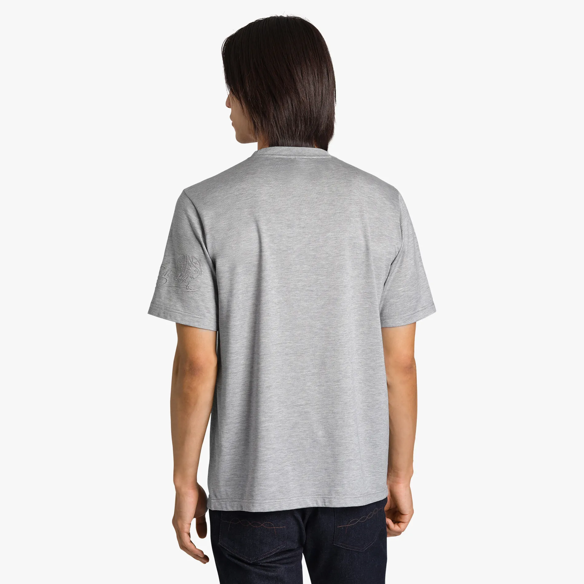 Berluti T-Shirt En Soie Et Coton | Polos & T-shirts