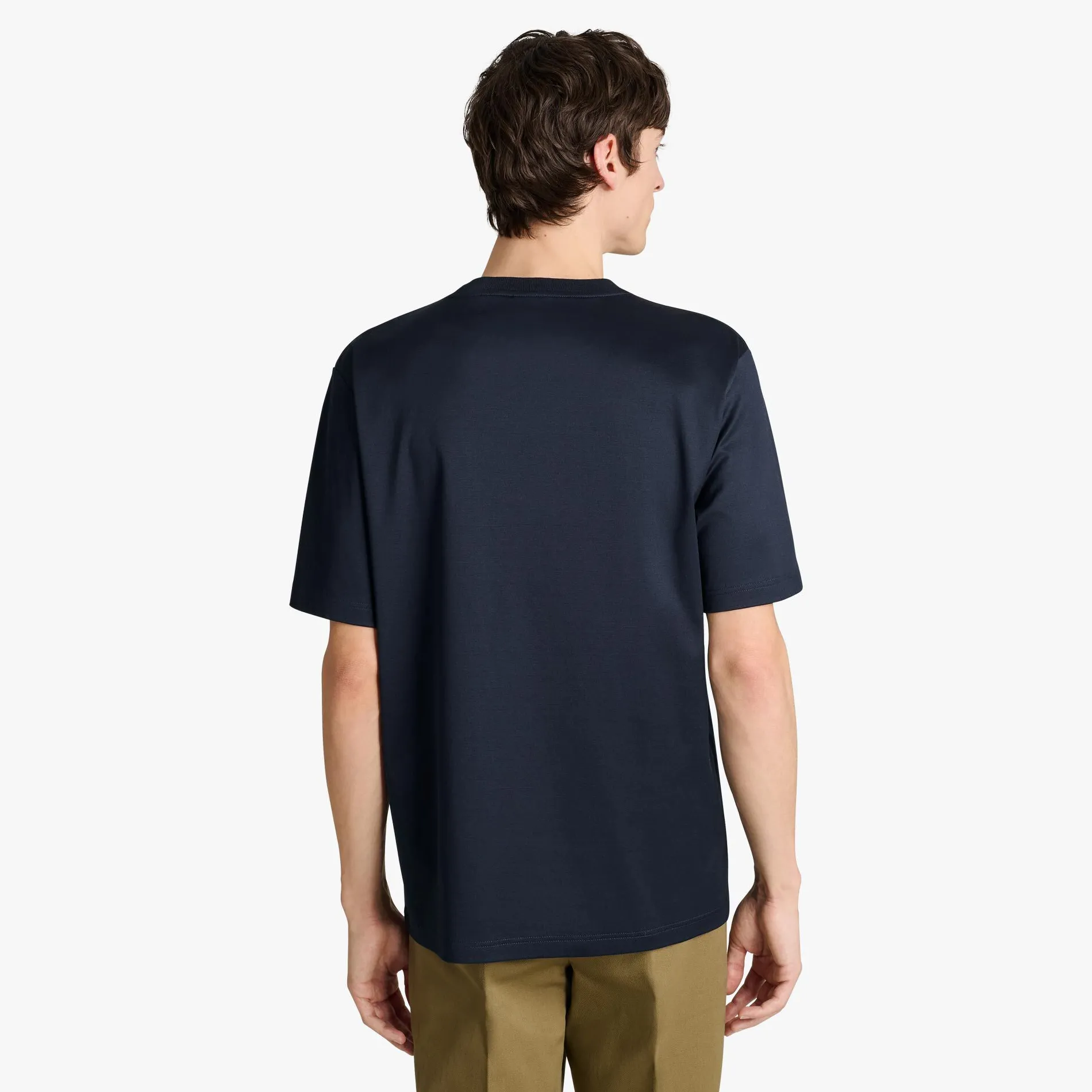 Berluti T-Shirt Frame Scritto Avec Effet Su&eacute;d&eacute; | Polos & T-shirts