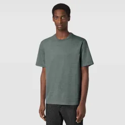 Berluti T-shirt Piqu&eacute; en Jacquard Scritto | Polos & T-shirts